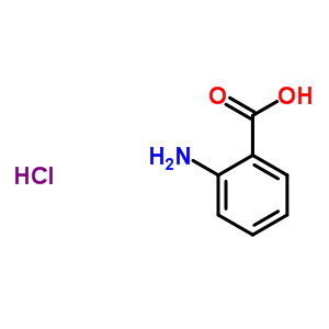 2-Aminobenzoic acid hydrochloride Structure,2099-63-0Structure