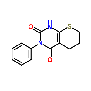 4-Phenyl-10-thia-2,4-diazabicyclo[4.4.0]dec-11-ene-3,5-dione Structure,21004-34-2Structure