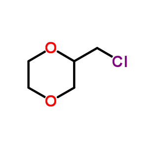 1,4-Dioxane, 2-(chloromethyl)- Structure,21048-16-8Structure