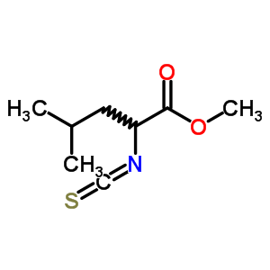 Methyl l-2-isothiocyanato-4-methylvalerate Structure,21055-43-6Structure