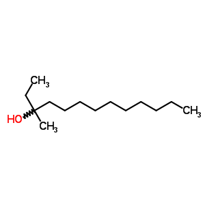 3-Methyltridecan-3-ol Structure,21078-76-2Structure