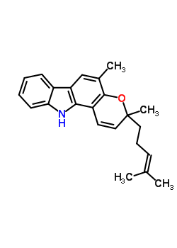 Mahanimbine Structure,21104-28-9Structure