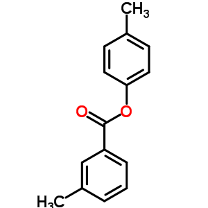 (4-Methylphenyl) 3-methylbenzoate Structure,21121-94-8Structure