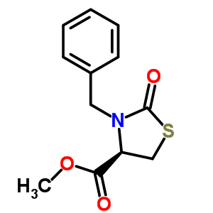 (R)-methyl3-benzyl-2-oxothiazolidine-4-carboxylate Structure,211360-98-4Structure