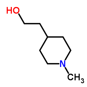 1-Methyl-4-(hydroxyethyl)piperidine Structure,21156-84-3Structure