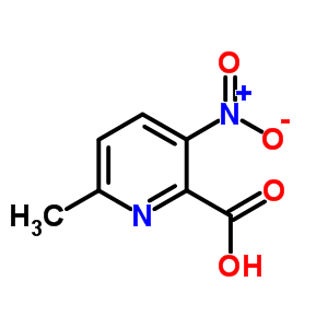 6-Methyl-3-nitro-pyridine-2-carboxylic acid Structure,21203-64-5Structure