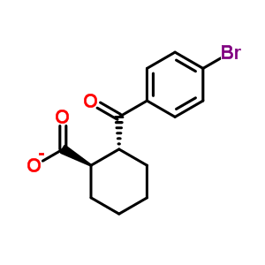 Trans-2-(4-bromobenzoyl)-1-cyclohexane-carboxylic acid Structure,212757-09-0Structure