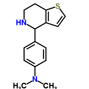 Dimethyl-[4-(4,5,6,7-tetrahydrothieno[3,2-c]pyridin-4-yl)phenyl]amine Structure,213462-04-5Structure