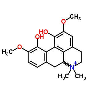 木蘭花堿結(jié)構(gòu)式_2141-09-5結(jié)構(gòu)式