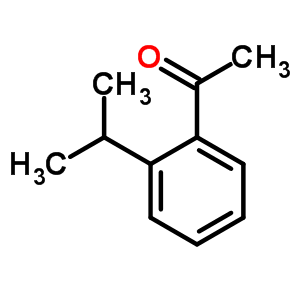 (9ci)-1-[2-(1-甲基乙基)苯基]-乙酮結(jié)構(gòu)式_2142-65-6結(jié)構(gòu)式