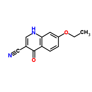 7-乙氧基-4-羥基喹啉-3-甲腈結(jié)構(gòu)式_214476-07-0結(jié)構(gòu)式