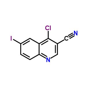 4-Chloro-6-iodoquinoline-3-carbonitrile Structure,214483-20-2Structure