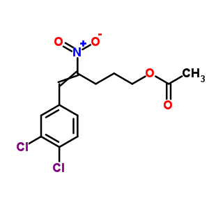 4-Penten-1-ol,5-(3,4-dichlorophenyl)-4-nitro-, 1-acetate Structure,21461-38-1Structure