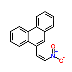 Phenanthrene,9-(2-nitroethenyl)- Structure,21461-45-0Structure