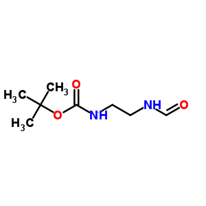 2-Methyl-2-propanyl (2-formamidoethyl)carbamate Structure,215254-90-3Structure