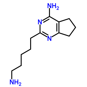 3-(5-Aminopentyl)-2,4-diazabicyclo[4.3.0]nona-2,4,10-trien-5-amine Structure,21543-30-6Structure