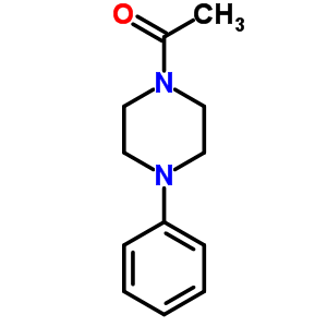 1-(4-Phenylpiperazin-1-yl)ethanone Structure,21557-13-1Structure