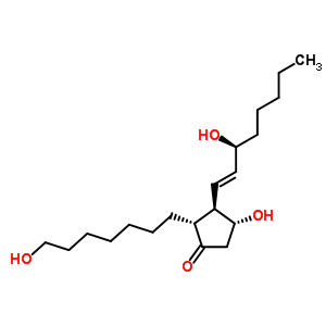 1,11Alpha,15s-trihydroxy-prost-13e-en-9-one Structure,21562-57-2Structure