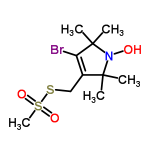 4-Bromo-(1-oxyl-2,2,5,5-tetramethyl-∆3-pyrroline-3-methyl) methanethiosulfonate Structure,215956-55-1Structure