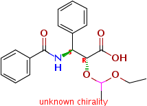 (Ar,bs)-b-(benzoylamino)-a-(1-ethoxyethoxy)benzenepropanoic acid Structure,216094-54-1Structure