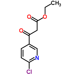 Ethyl 3-(6-chloropyridin-3-yl)-3-oxopropanoate Structure,216317-64-5Structure