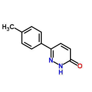 6-P-tolylpyridazin-3(2h)-one Structure,2166-32-7Structure