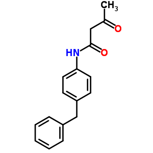 N-(4-benzylphenyl)-3-oxo-butanamide Structure,21684-04-8Structure