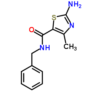 2-Amino-4-methylthiazole-5-carboxylic acid benzylamide Structure,21709-39-7Structure