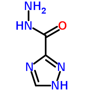 1H-[1,2,4]Triazole-3-carboxylic acid hydrazide Structure,21732-98-9Structure