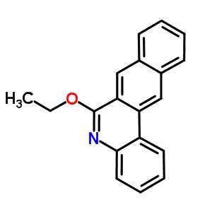 Benzo[j]phenanthridine,6-ethoxy- Structure,2178-34-9Structure