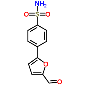 4-(5-Formyl-2-furyl)benzene-1-sulfonamide Structure,21821-40-9Structure