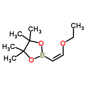 (Z)-1-ethoxyethene-2-boronic acid pinacol ester Structure,219489-07-3Structure