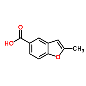 2-Methyl-1-benzofuran-5-carboxylic acid Structure,219763-06-1Structure