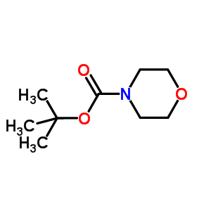 嗎啉-4-羧酸叔丁酯結(jié)構(gòu)式_220199-85-9結(jié)構(gòu)式