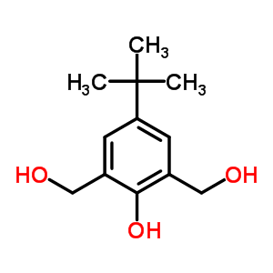 (5-Tert-butyl-2-hydroxy-1,3-phenylene)dimethanol Structure,2203-14-7Structure