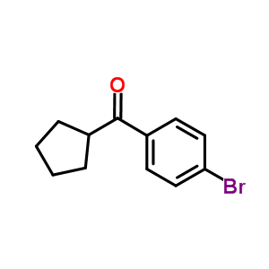 (4-Bromophenyl)(cyclopentyl)methanone Structure,2204-97-9Structure