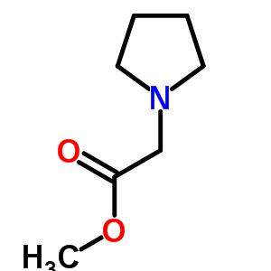 Methyl1-pyrrolidineacetate Structure,22041-18-5Structure