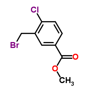 Methyl 3-(bromomethyl)-4-chlorobenzoate Structure,220464-68-6Structure