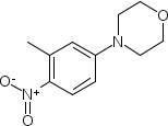 4-(3-Methyl-4-nitrophenyl)morpholine Structure,220679-09-4Structure