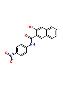 3-Hydroxy-n-(4-nitrophenyl)-2-naphthalenecarboxamide Structure,2208-20-0Structure