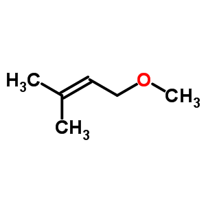 2-Butene,1-methoxy-3-methyl- Structure,22093-99-8Structure