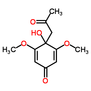 2,6-Dimethoxy-1-acetonylquinol Structure,2215-96-5Structure