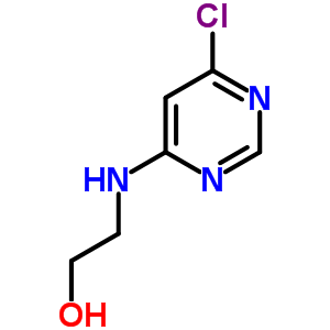 2-[(6-Chloro-4-pyrimidinyl)amino]-1-ethanol Structure,22177-94-2Structure