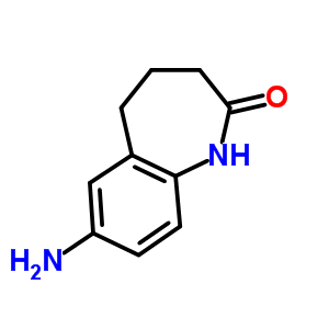 7-Amino-1,3,4,5-tetrahydro-benzo[b]azepin-2-one Structure,22245-92-7Structure