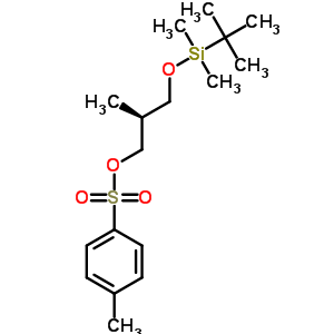 (2S)-3-{[tert-butyl(dimethyl)silyl]oxy}-2-methylpropan-1-yl tosylate Structure,222539-29-9Structure