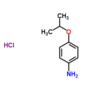 4-Isopropoxyaniline Hydrochloride Structure,222637-85-6Structure