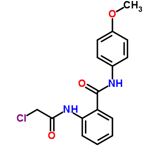 2-(2-Chloro-acetylamino)-n-(4-methoxy-phenyl)-benzamide Structure,22312-68-1Structure