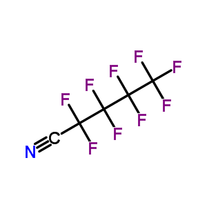 Nonafluoropentanenitrile Structure,22325-71-9Structure