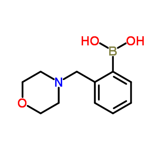 B-[2-(4-morpholinylmethyl)phenyl]boronic acid Structure,223433-45-2Structure