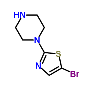 1-(5-Bromo-thiazol-2-yl)-piperazine Structure,223514-48-5Structure